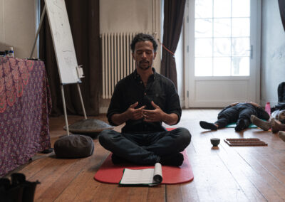 Stage Méditation Immersion Lâcher Prise avec le thérapeute Luca de Ribaupierre du cabinet Reflex' Harmony à Nyon